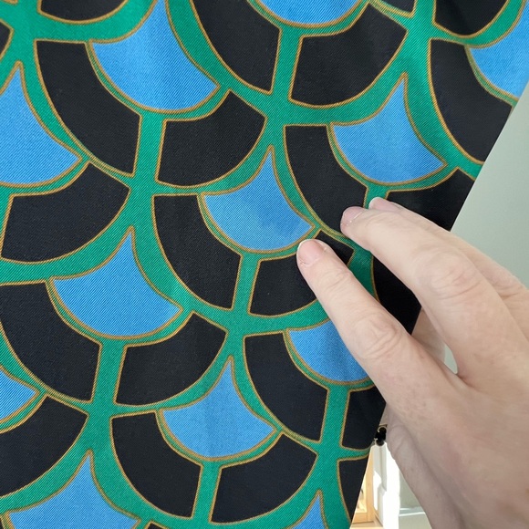 Zara Printed Tunic Geometric Dress Size M - Picture 9 of 9